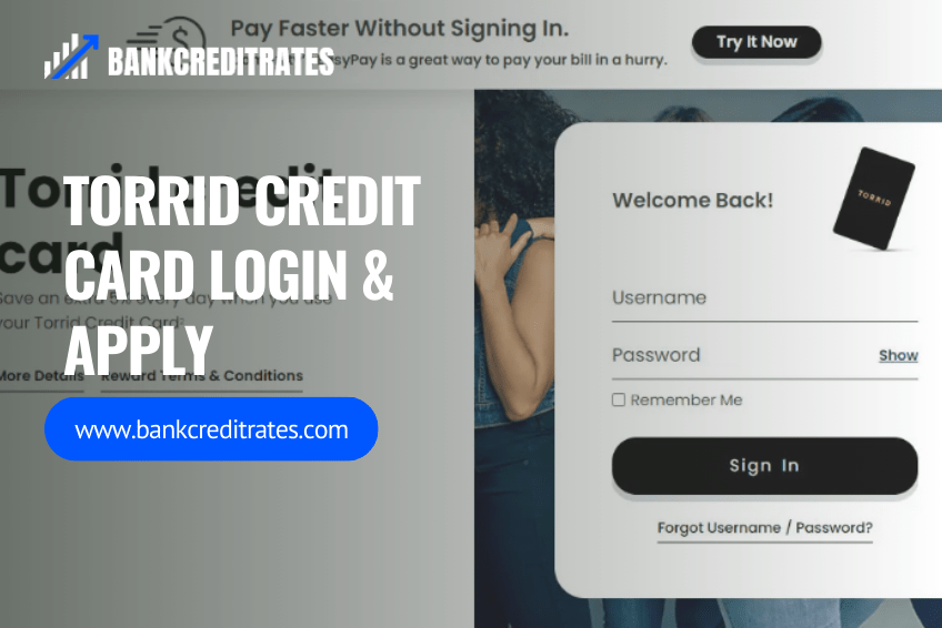 Torrid Credit Card Login and apply